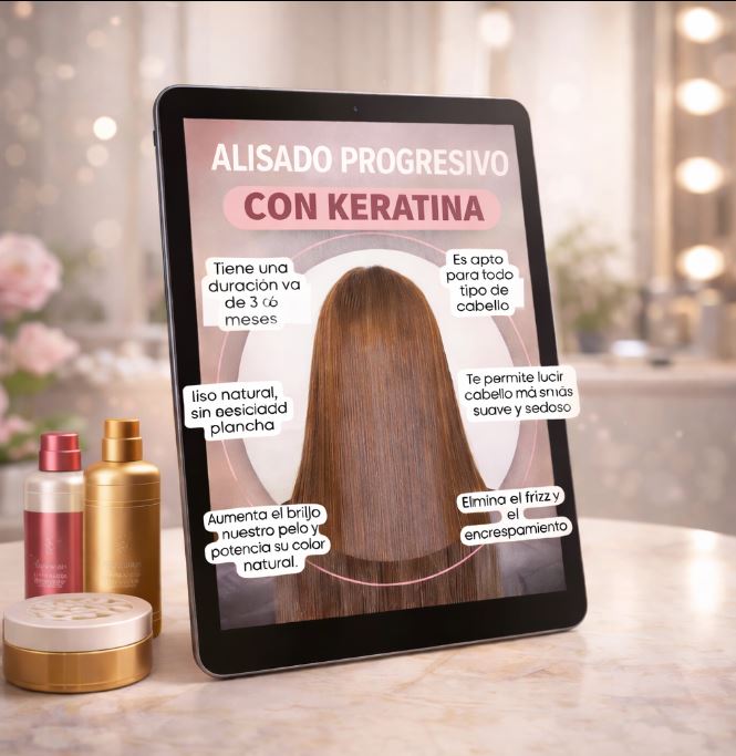 Keratina Progresiva – Alisado de Salón en Casa
